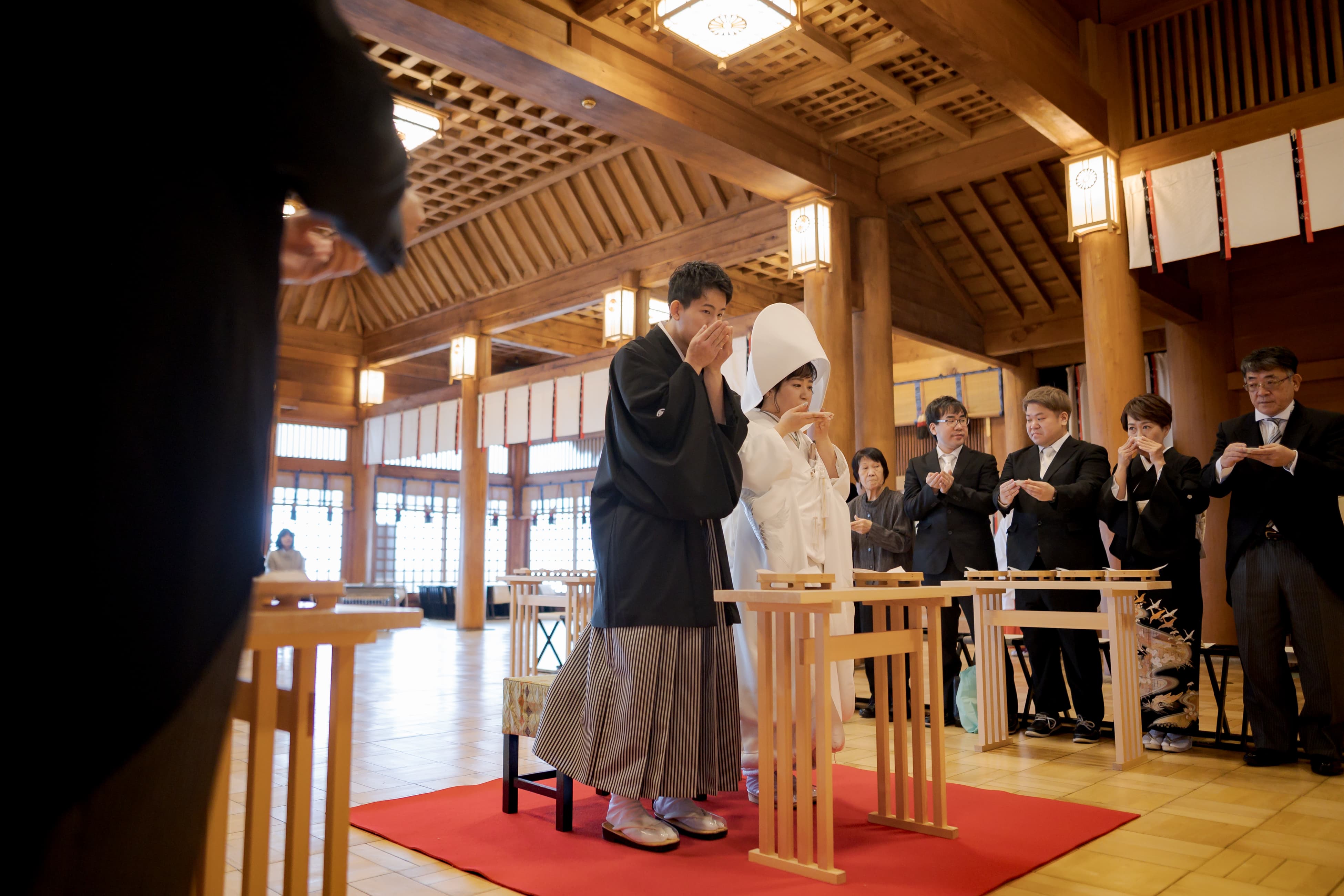 2024年2月に北海道神宮で挙式を挙げたY様・Y様のウェディングレポート♪